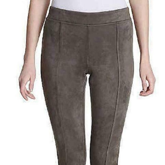 Andrew Marc Ladies' Faux Suede Pull On Pant - Picture 2 of 3